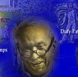Orph&eacute;e bois grav&eacute; de Dufy