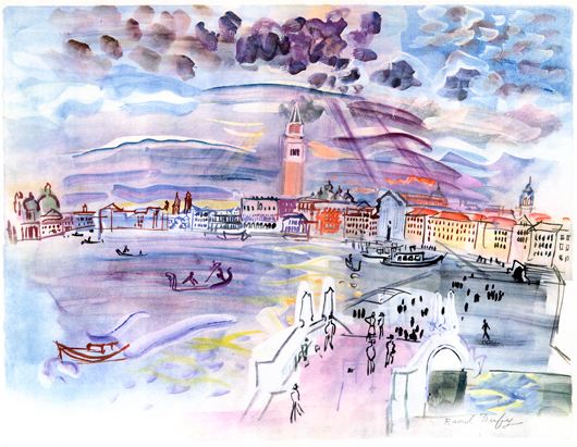 Venise, aquarelle sur papier - 1938