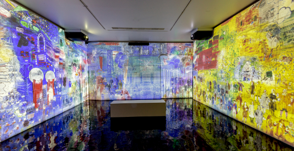 La projection immersive de la F&eacute;e &eacute;lectricit&eacute;